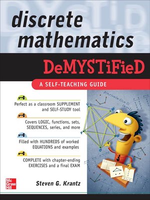 cover image of Discrete Mathematics Demystified